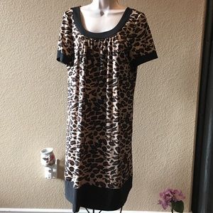 💐AA Studio  Leopard Print Mini Dress